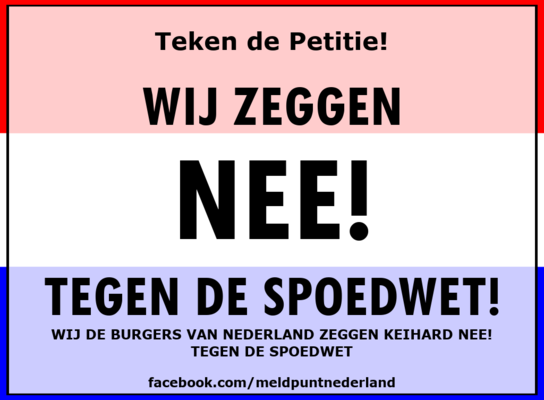 Behandeling “spoedwet” versneld