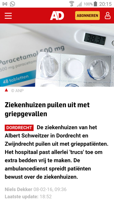 nep corona pandemie, is griep 