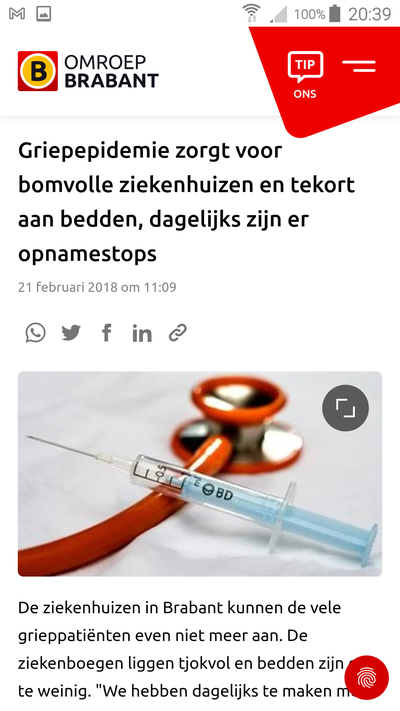 nep corona pandemie, is griep 