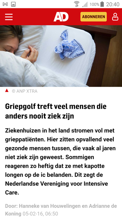 nep corona pandemie, is griep 