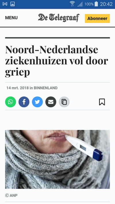 nep corona pandemie, is griep 