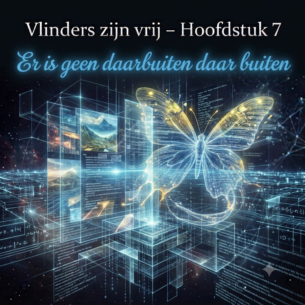 Vlinders zijn vrij (7) – ER IS GEEN DAARBUITEN DAAR BUITEN