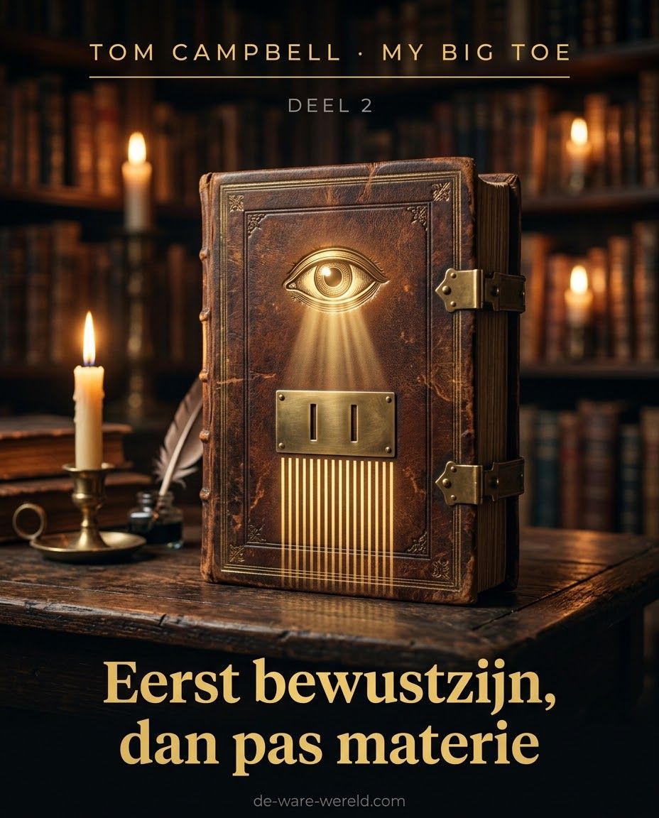 Eerst bewustzijn, dan pas materie
