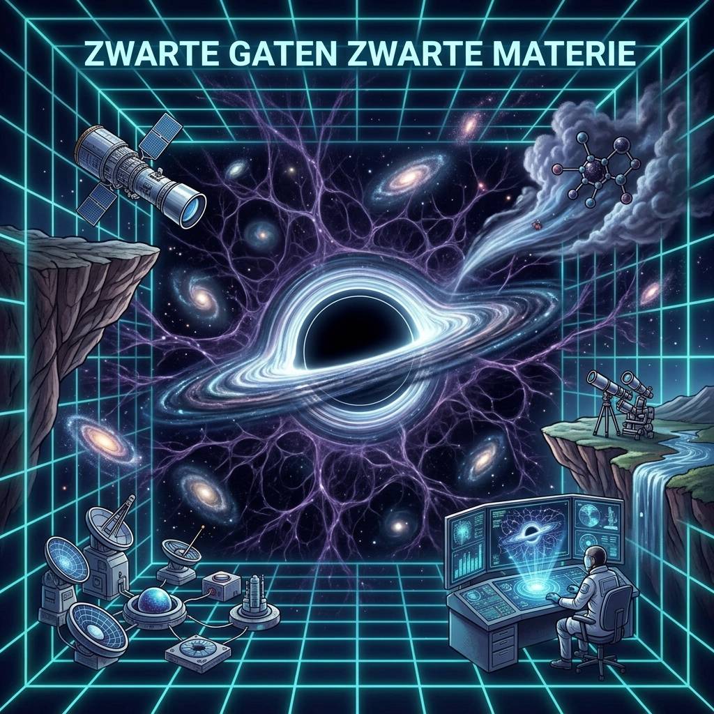 Virtuele wereld deel 3 – zwarte gaten en zwarte materie