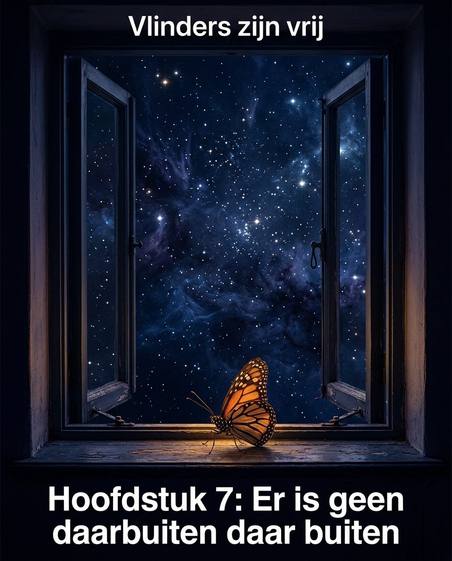 Vlinders zijn vrij (7) – ER IS GEEN DAARBUITEN DAAR BUITEN