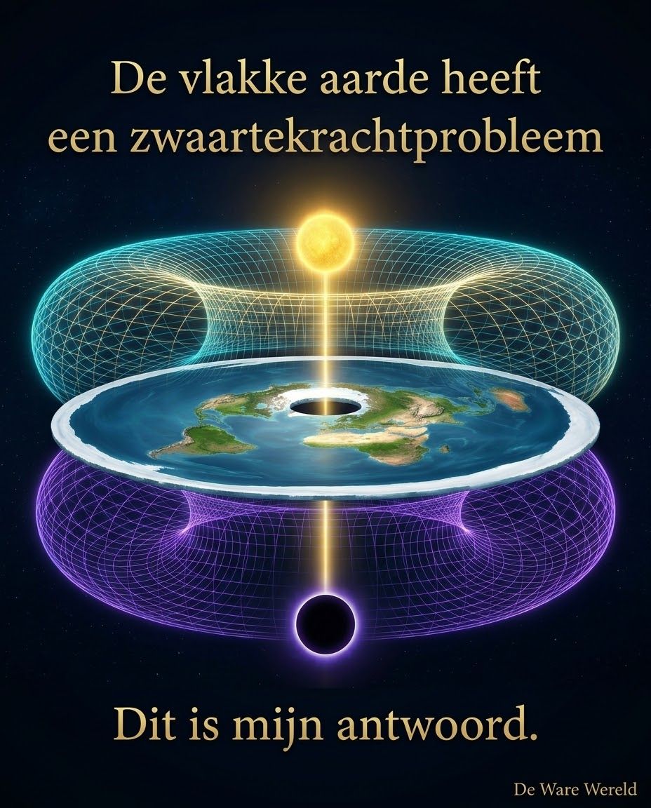 De vlakke aarde heeft een zwaartekrachtprobleem. Dit is mijn antwoord.