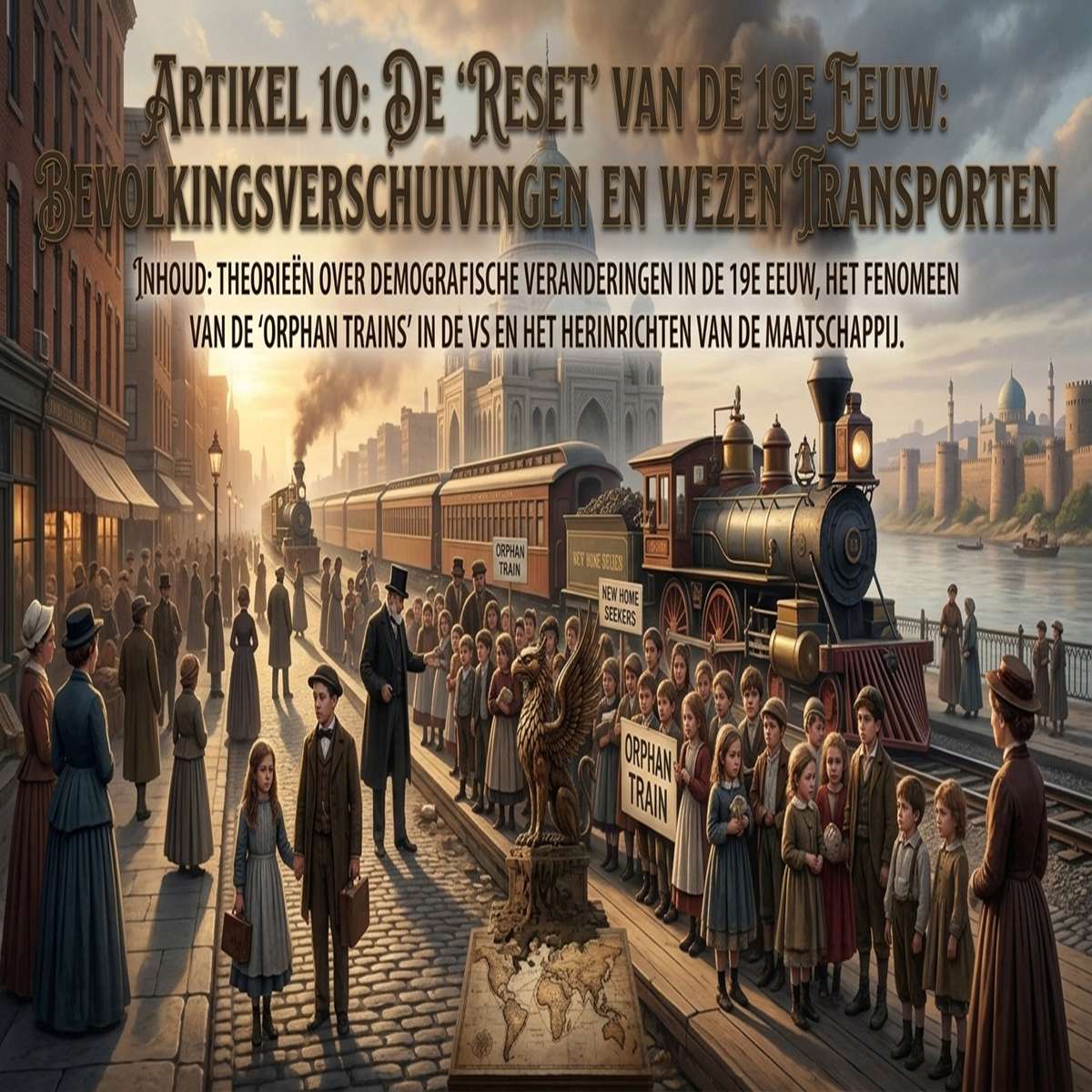 De ‘reset’ van de 19e eeuw: bevolkingsverschuivingen en wezentransporten